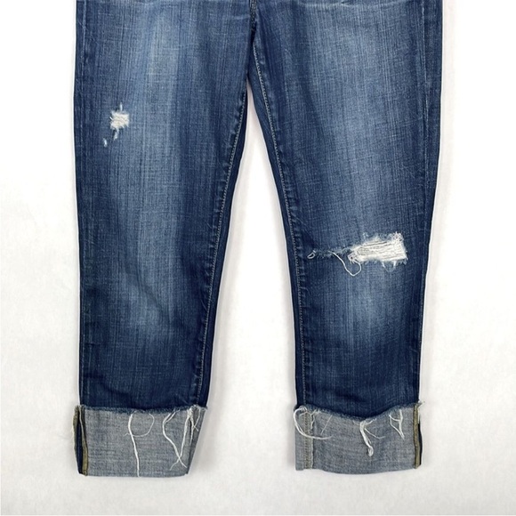 Joe's Jeans The Best Friend Wide Cuff Cropped Jean in Karrie Wash. Size 25. - Picture 6 of 14